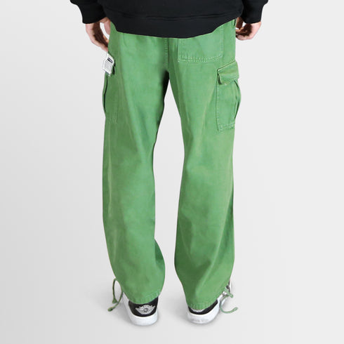 Ripped Green Khaki Cargo Pants