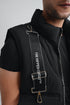 Men's Black Wild Vest