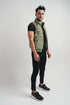 Men's Green Wild Vest