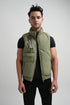 Men's Green Wild Vest